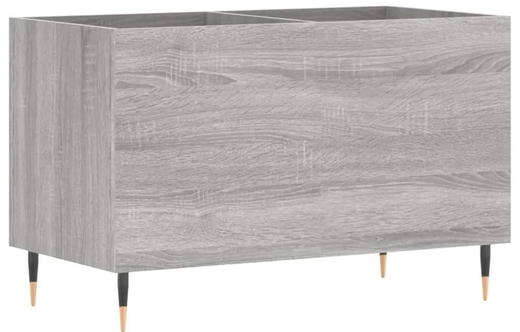 vidaXL Δισκοθήκη Γκρι Sonoma 74,5 x 38 x 48 εκ. από Επεξεργασμένο Ξύλο