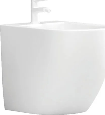 Μπιντέ δαπέδου KARAG MILOS-Λευκό ματ