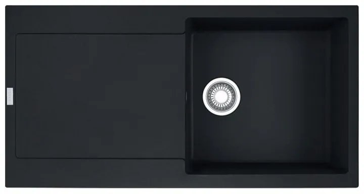 Franke Maris MRG 611-97 Matt Black Γρανιτένιος Νεροχύτης 60cm