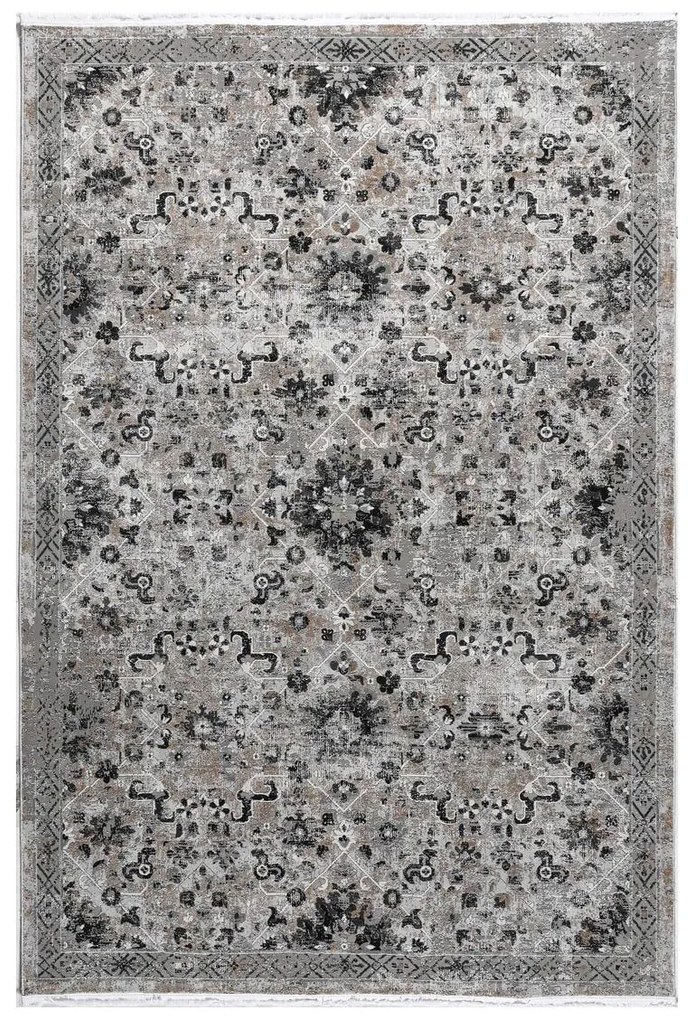 Χαλί (195x290) Polcarpet Dalia 2089 Grey/Black