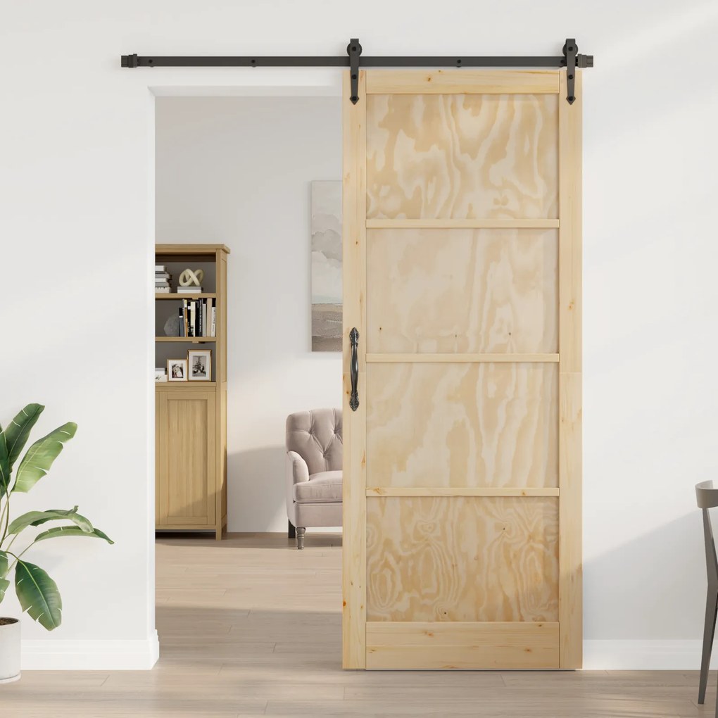 vidaXL Εσωτερική Πόρτα "ORKDAL" 93x232x4 cm Ξύλο Πεύκου