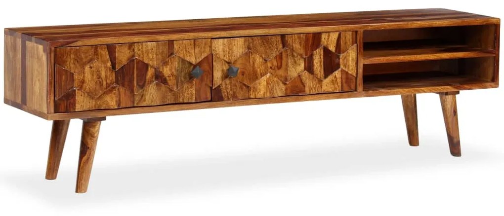 vidaXL Έπιπλο Τηλεόρασης 140 x 30 x 40 εκ. από Μασίφ Ξύλο Ακακίας