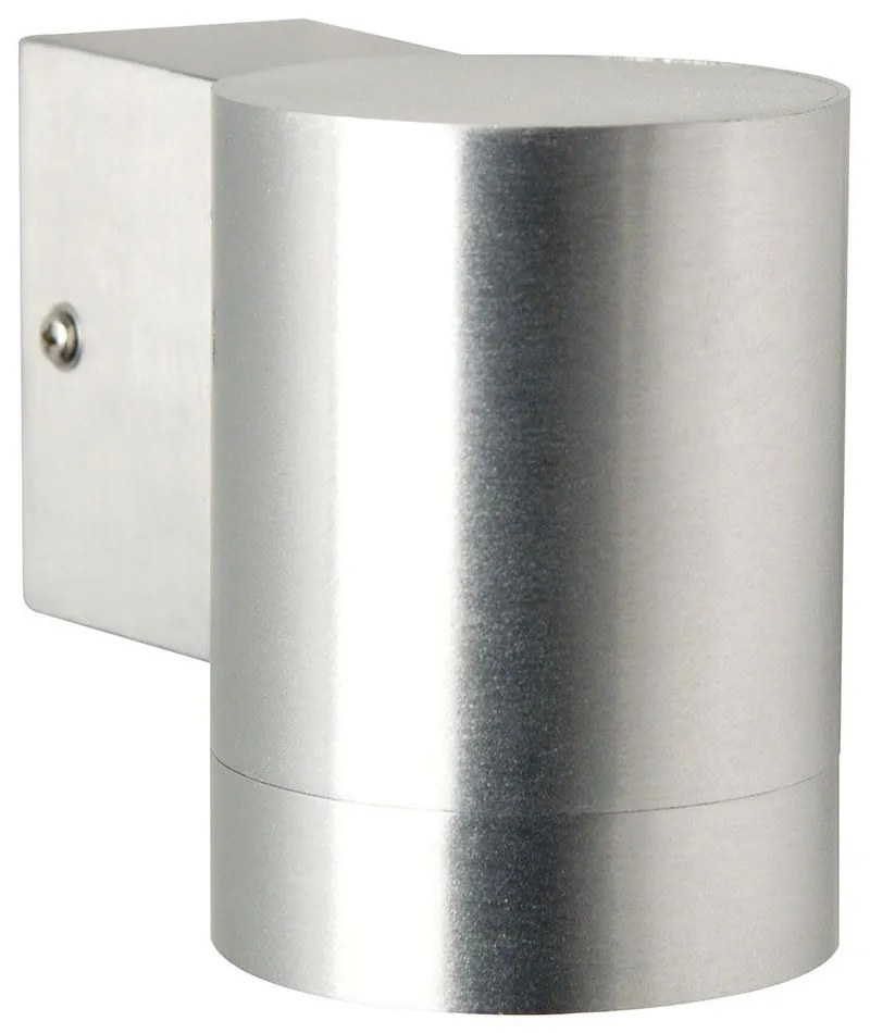 Φωτιστικό Τοίχου Tin Maxi 21509929 12,5x10,5cm 1xGU10 35W IP54 Aluminium Nordlux Metal, Glass