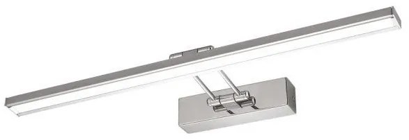 Απλίκα Φωτιστικό Τοίχου Μπάνιου LED 12W 4000K Χρώμιο 6224 Spotlight-6224-Χρώμιο 6224