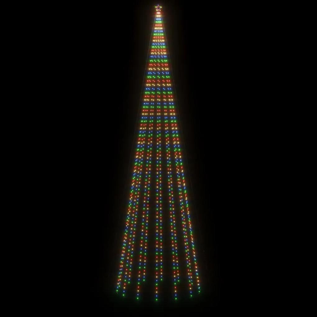 vidaXL Χριστουγεννιάτικο Δέντρο Με Ακίδα 1134 LEDs Πολύχρωμο 800 εκ.