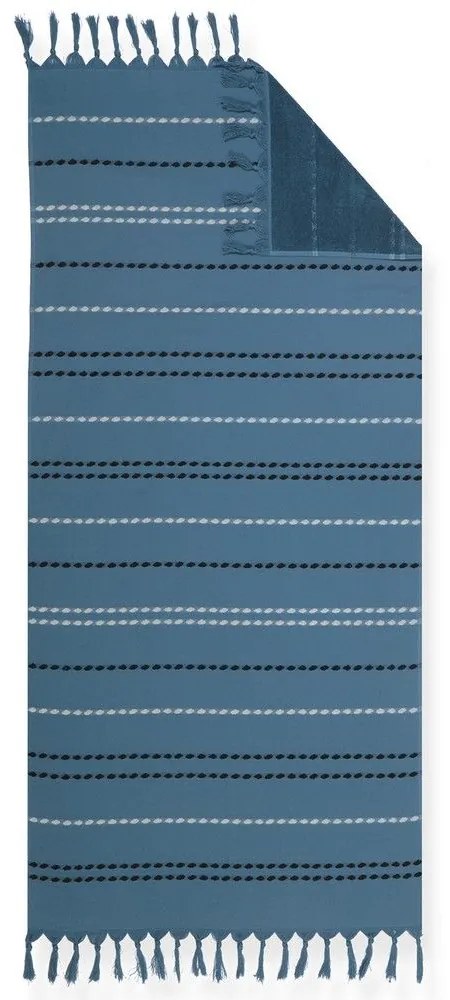 Πετσέτα Θαλάσσης - Παρεό Kenna Denim Nef-Nef Θαλάσσης Cotton-Polyester