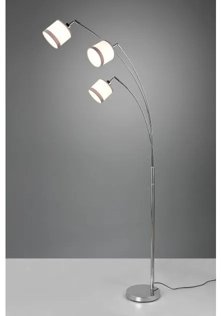 Επιδαπέδιο Φωτιστικό 3xE14 28W IP20 Davos R41553006 Trio Lighting-R41553006-Χρώμιο R41553006