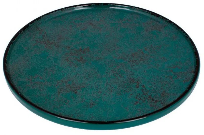 Πιάτο Φαγητού Ρηχό (Φ22) Oriana Ferelli Vertical Teal 18274-99