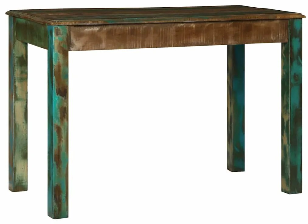 vidaXL Γραφείο γραφής Καφέ 112 x 55 x 76 εκ. Στερεό Ανακτηθέν Ξύλο