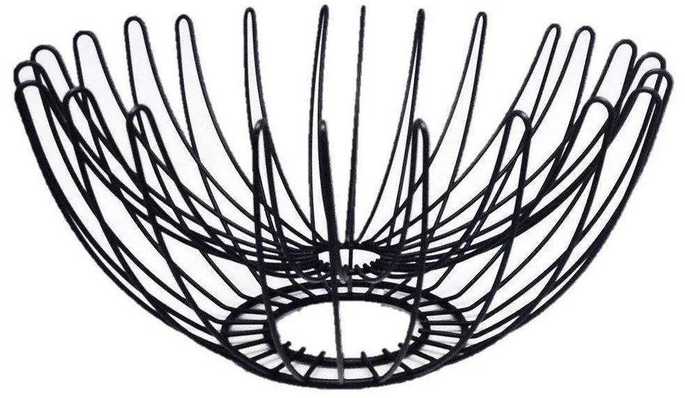 Φρουτιέρα MTT309 32cm Black Espiel Metal