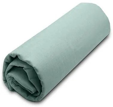 Κατωσέντονο Menta με λάστιχο 27 Aqua Ημίδιπλο (120x200+20)