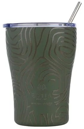 Estia Θερμός - Κούπα Coffee Mug Save the Aegean 350ml Olive Flow 01-31725