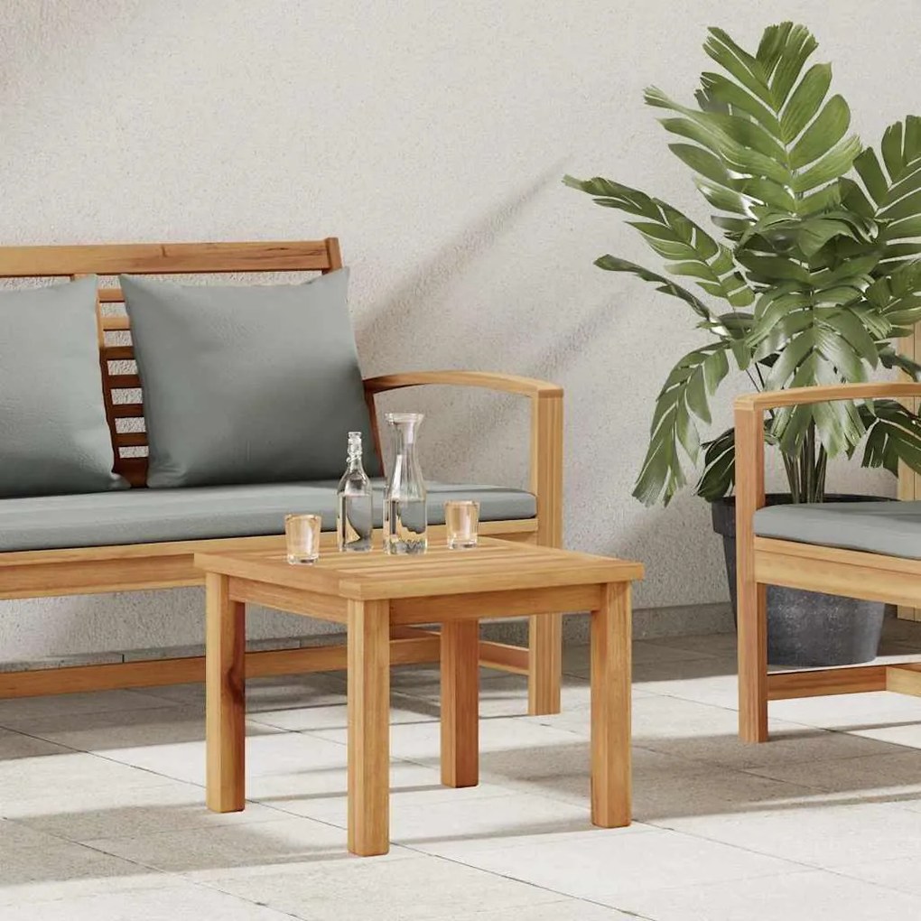 vidaXL Τραπεζάκι σαλονιού Καφέ 45 x 45 x 36 cm Μασίφ ξύλο teak