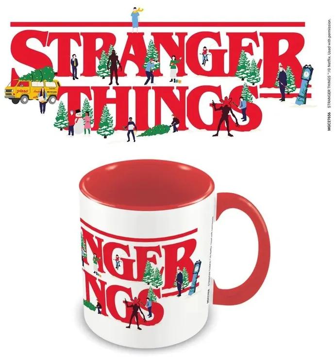 Κούπα Stranger Things 4 - Christmas Logo