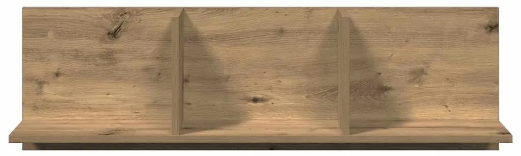vidaXL Ντουλάπι Τοίχου Αρτισιανή Δρυς 100x16,5x30εκ Επεξεργασμένο Ξύλο
