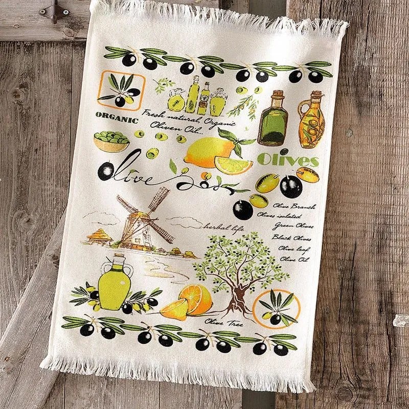 Ποτηρόπανο Oil Multi Ρυθμός 40x60cm 100% Cotton