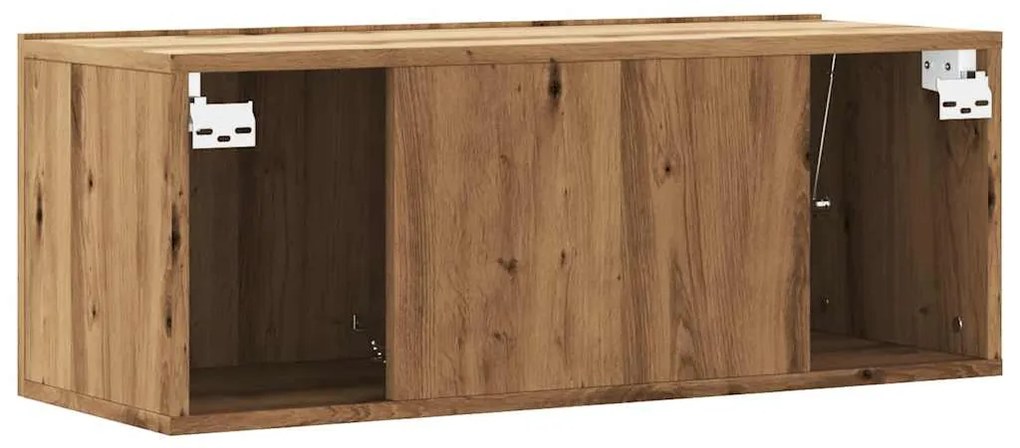 Επίτοιχο ντουλάπι τηλεόρασης Artisan Oak 80x30x30 cm - Καφέ