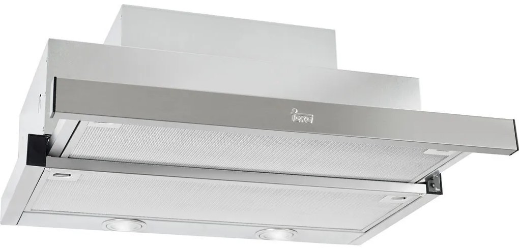 Teka CNL 6610 Inox Συρόμενος Απορροφητήρας 60cm  Εγγύηση 2+1 Χρόνια