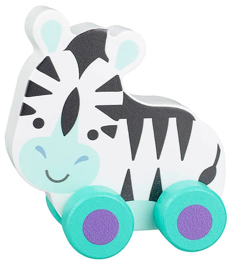 Ξύλινο Παιχνίδι Τρεχαλίτσα Orange Tree Toys Zebra 60-07924