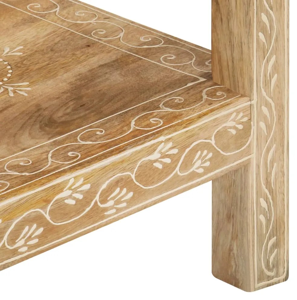 vidaXL Τραπέζι Κονσόλα 80 x 35 x 74 εκ. από Μασίφ Ξύλο Μάνγκο