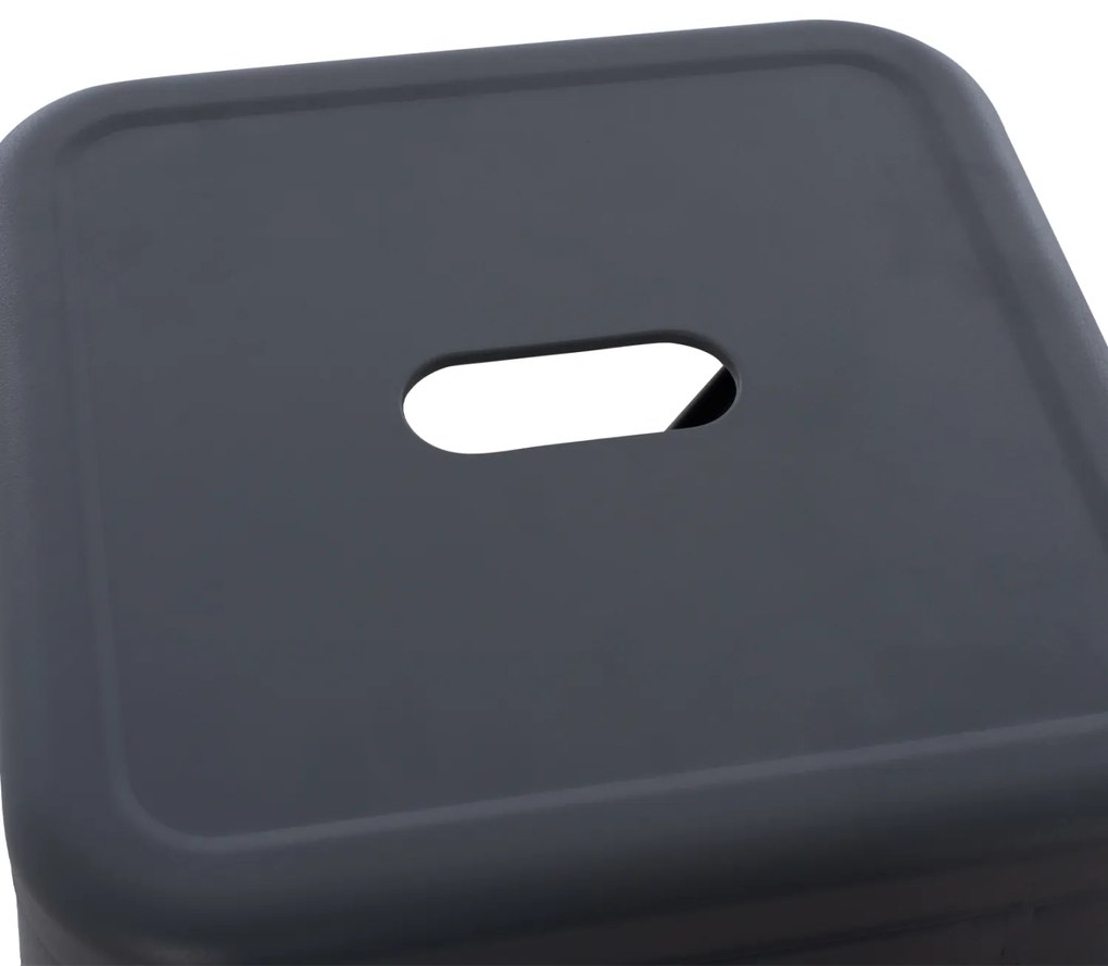 ΣΚΑΜΠΟ ΜΠΑΡ ΜΕΤΑΛΛΙΚΟ MELITA-PRO HM8642.50 ΣΕ ΓΚΡΙ 43x43x78Υεκ. (1 Τεμμάχια)