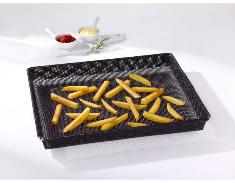 Ταψί NoStik 1BBB647, 18x28x3 cm, Επαναχρησιμοποιήσιμο, 1,5 L, 260 C, Μαύρο
