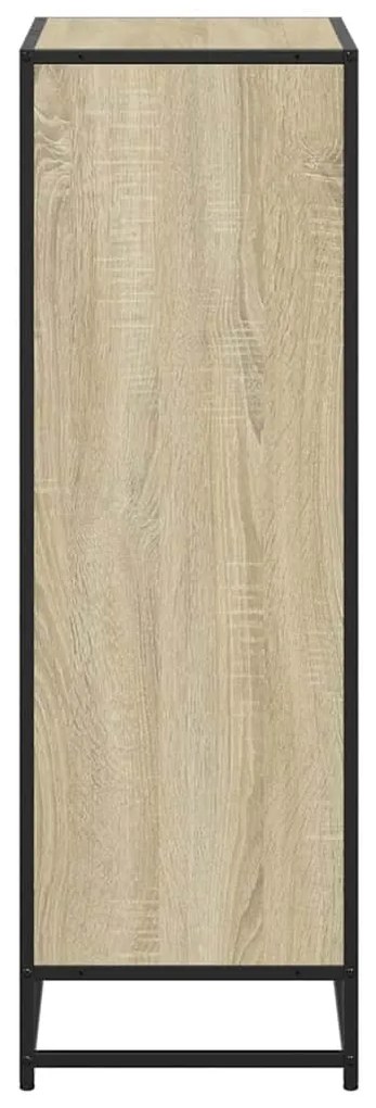 vidaXL Ντουλάπι βιβλίων Sonoma Oak 60x35x107,5 cm Κατασκευασμένο ξύλο