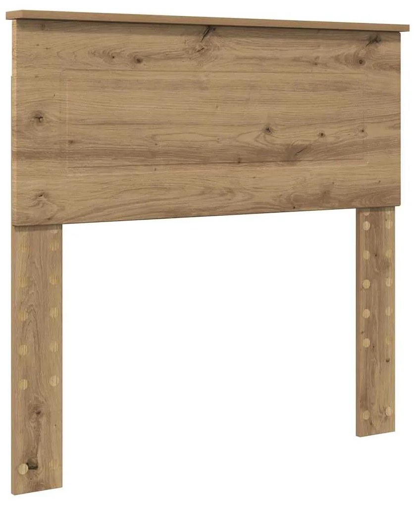 vidaXL Κεφαλάρι με κεφαλάρι Artisan Oak 100 cm Επεξεργασμένο ξύλο