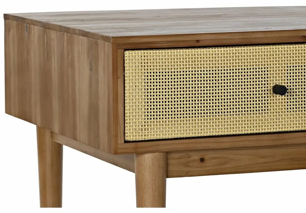 Τραπεζάκι Καφέ DKD Home Decor Έλατο ρατάν (106 x 55 x 46 cm)