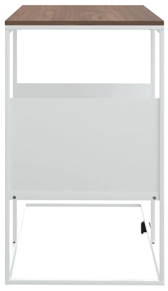 vidaXL Τραπέζι Βοηθητικό Λευκό 55x36x59,5 εκ. από Επεξεργασμένο Ξύλο