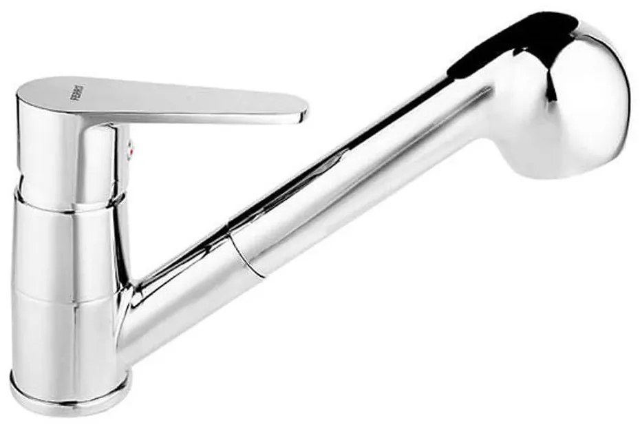 Μπαταρία Κουζίνας Με Αποσπώμενο Ντους Algeo BAG8 Chrome Ferro Metal