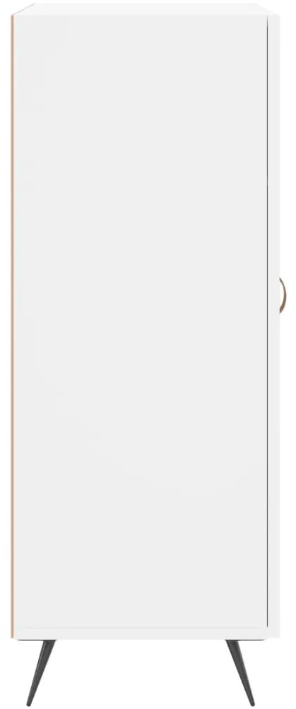 Ντουλάπι Λευκό 69,5 x 34 x 90 εκ. από Επεξεργασμένο Ξύλο - Λευκό