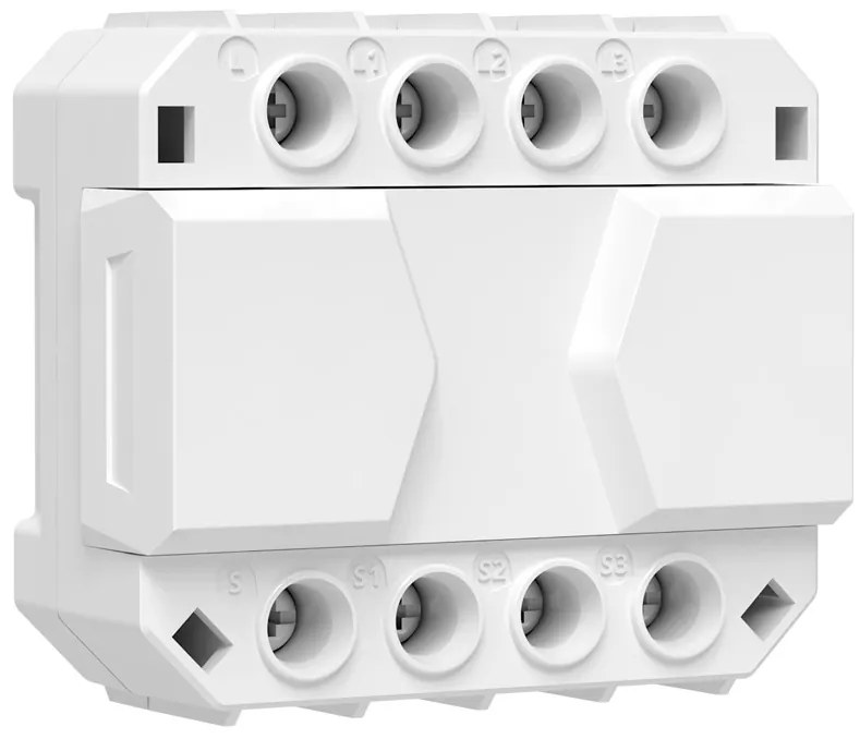 SONOFF smart διακόπτης S-MATE, 3 κανάλια, 16A, λευκός