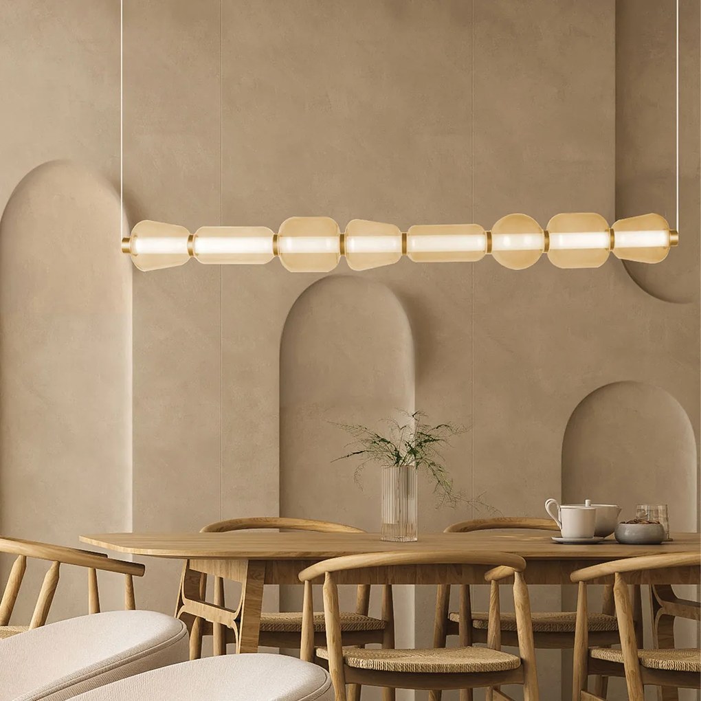 Φωτιστικό Οροφής LED Zambelis 23065 Gold Matt