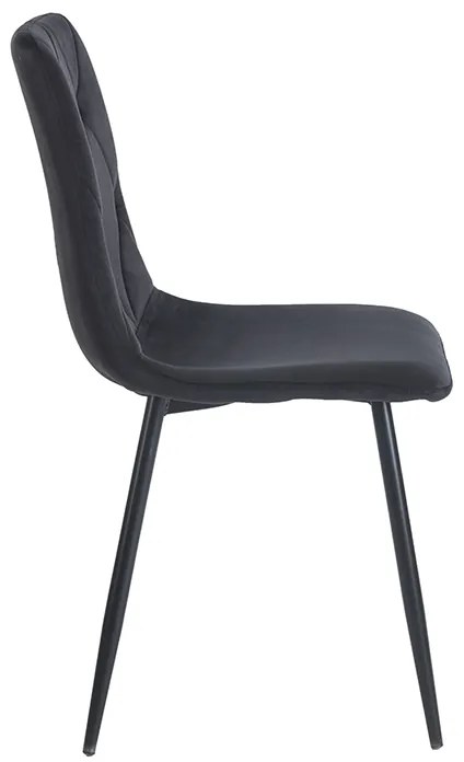 EVA BLACK VELVET ΥΦΑΣΜΑ ΚΑΡΕΚΛΑ ΜΕΤΑΛΛΙΚΗ