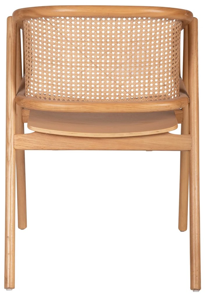 ΠΟΛΥΘΡΟΝΑ KENLEE HM9872 ΦΡΑΞΙΝΟΣ ΚΑΙ ΦΥΣΙΚΟ RATTAN RATTAN ΣΕ ΦΥΣΙΚΟ 57,5x55x81Yεκ. (1 Τεμμάχια)