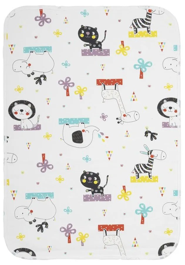 Σελτεδάκι Βρεφικό Muffin Multi Nima 55x75cm 100% Βαμβάκι
