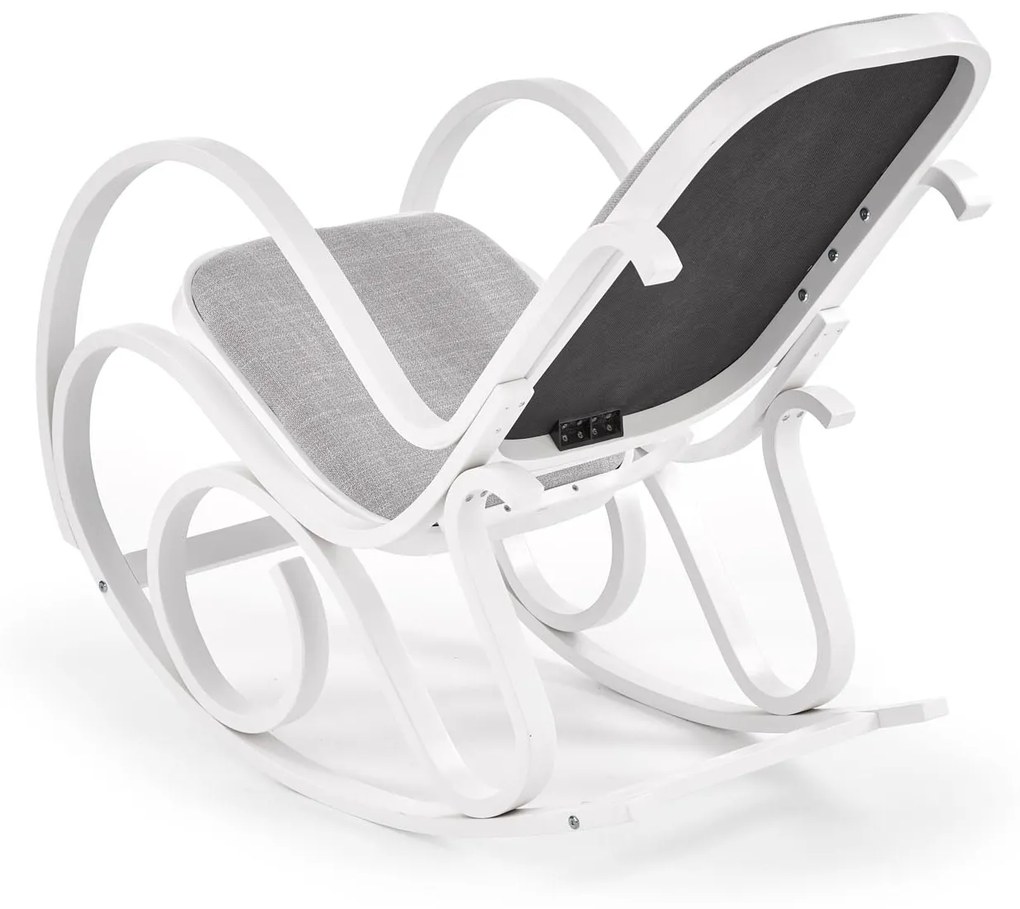 MAX BIS PLUS rocking chair color: white DIOMMI V-CH-MAX_BIS_PLUS-FOT_BUJANY-BIAŁY