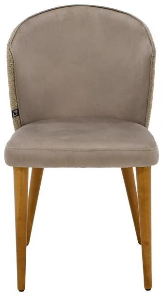 Καρέκλα τραπεζαρίας Fylliana Sorella μπεζ 50x59x90 εκ. 2αδα