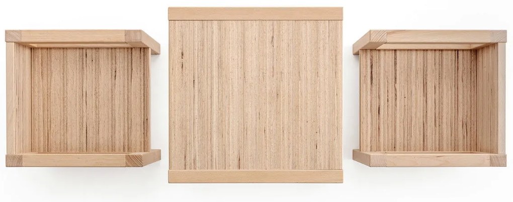 Cubotto Premium Τραπεζακι Montessori Μπεζ 39x39x39cm