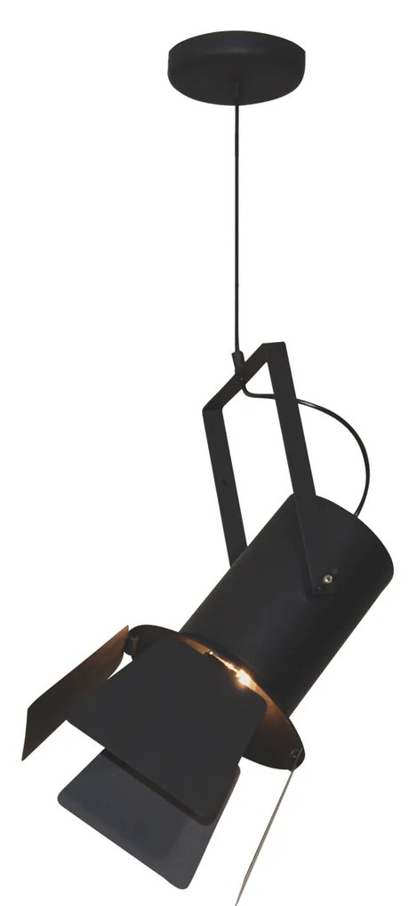 HL-3600-1L ARLEN COPPER & BLACK PENDANT