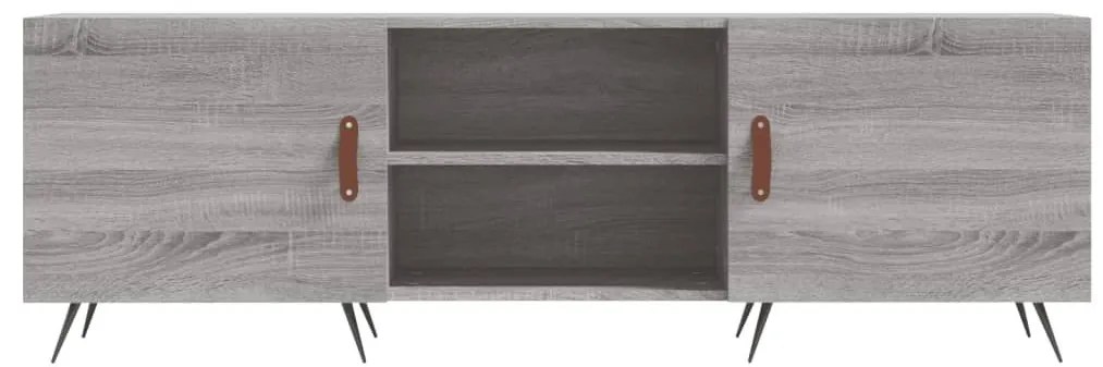 Έπιπλο Τηλεόρασης Γκρι Sonoma 150x30x50 εκ. από Επεξεργ. Ξύλο - Γκρι