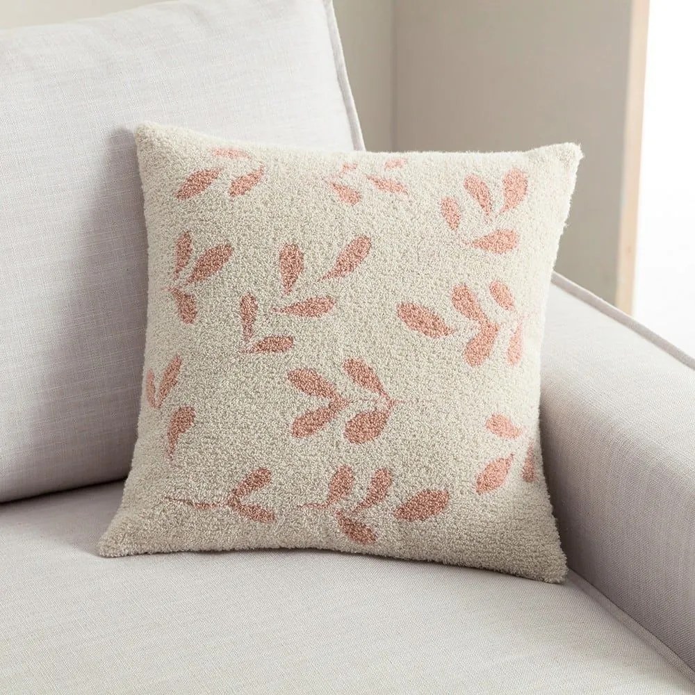 Μαξιλαροθήκη Διακοσμητική Herbal 705/ 31 Ecru-Somon Gofis Home 43X43 Acrylic, Polyester