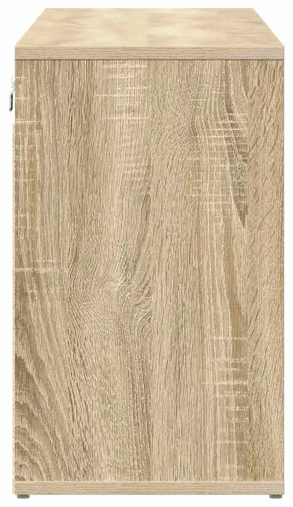 vidaXL Παπουτσοθήκη Sonoma Δρυς 103 x 30 x 51 εκ. Επεξεργασμένο ξύλο
