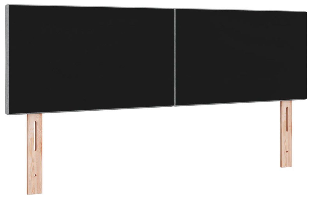 vidaXL Κεφαλάρι Σχεδίασης Διαμαντιών Γκρι 160 cm Υφασμάτινο