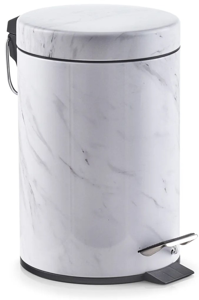 Κάδος Απορριμμάτων Μπάνιου (Φ17x26) Z-L 3lt Marble 18207