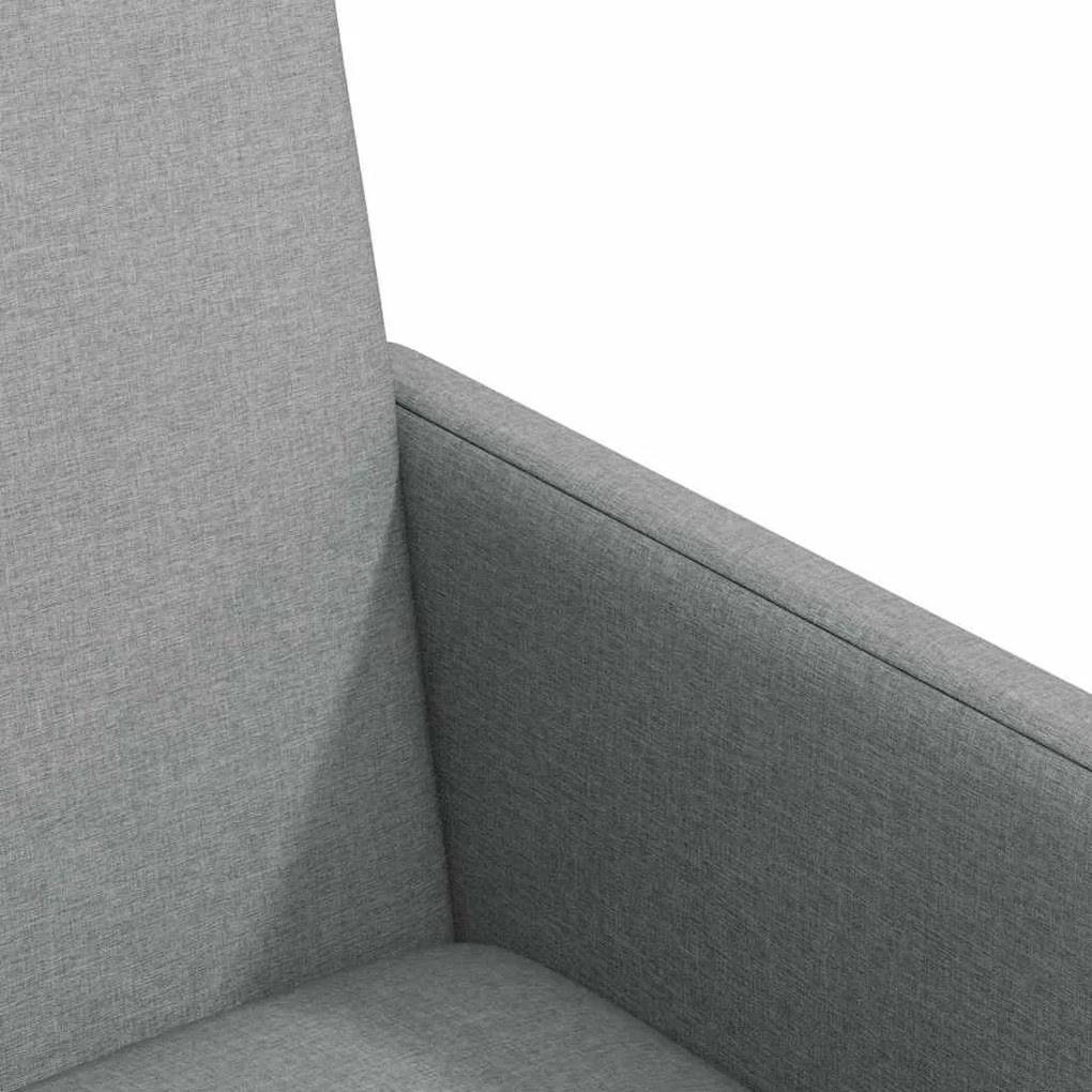 vidaXL Καρέκλες Φαγητού με Ρόδες 2 pcs Ανοιχτό γκρι 57 x 66 x 94 εκ