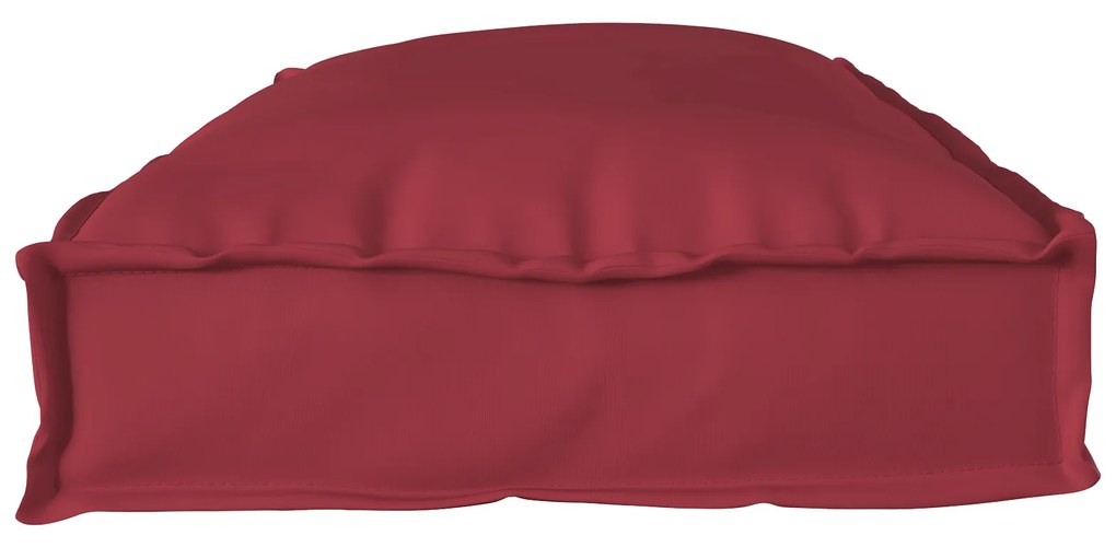vidaXL Μαξιλάρι Παλέτας για Πάγκο Μπορντό 100 x 40 x 8 cm από Ύφασμα Oxford