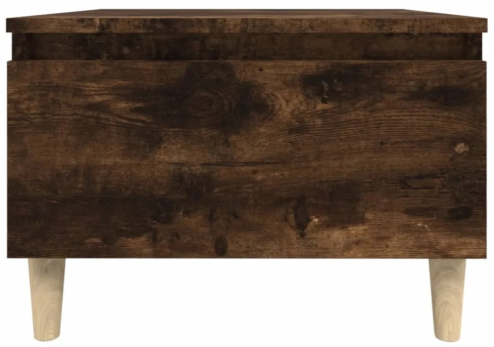 vidaXL Βοηθητικό Τραπέζι Καπνιστή Δρυς 50x46x35 εκ. Επεξεργασμένο Ξύλο