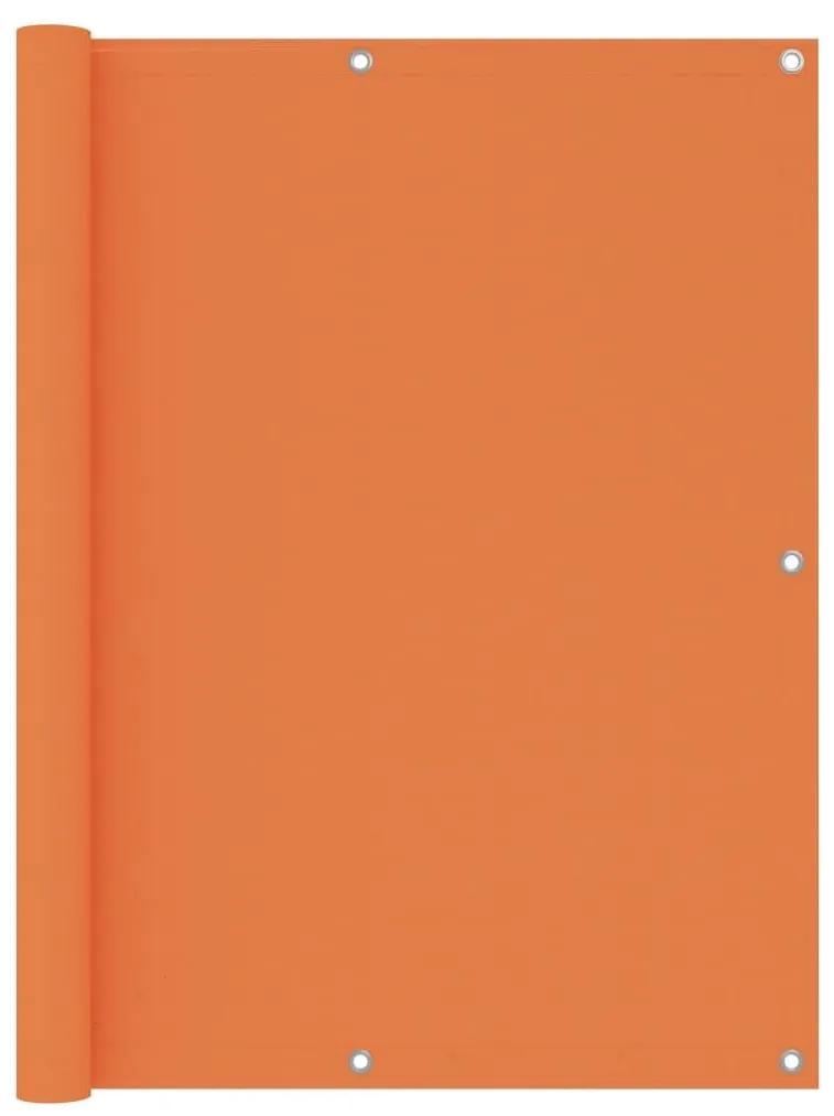 Διαχωριστικό Βεράντας Πορτοκαλί 120 x 500 εκ. Ύφασμα Oxford - Πορτοκαλί